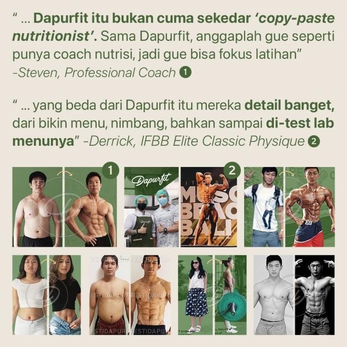 

Dapurfit Lean Muscle Gain Monthly Lunch/ Dinner (20Box/20D) Catering