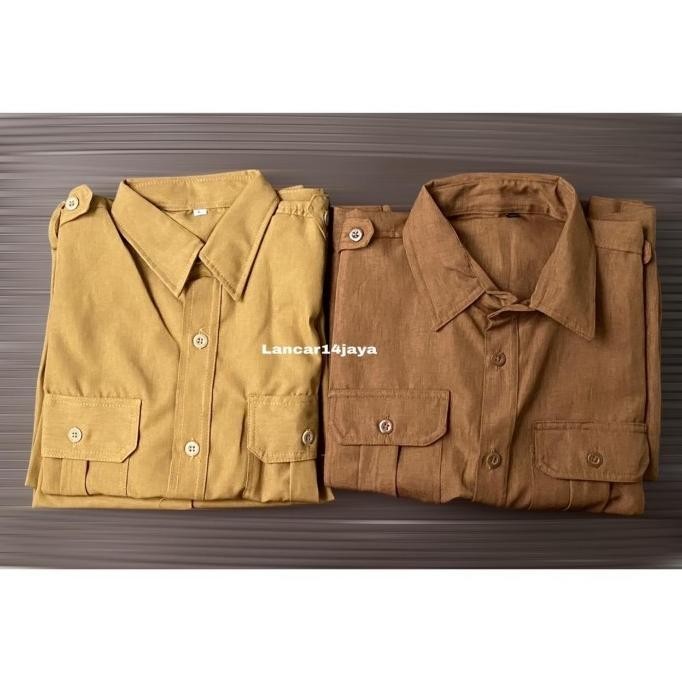 Seragam Keki Pemda Pns/ Setelan Baju Keki Pemda Pns Cowok