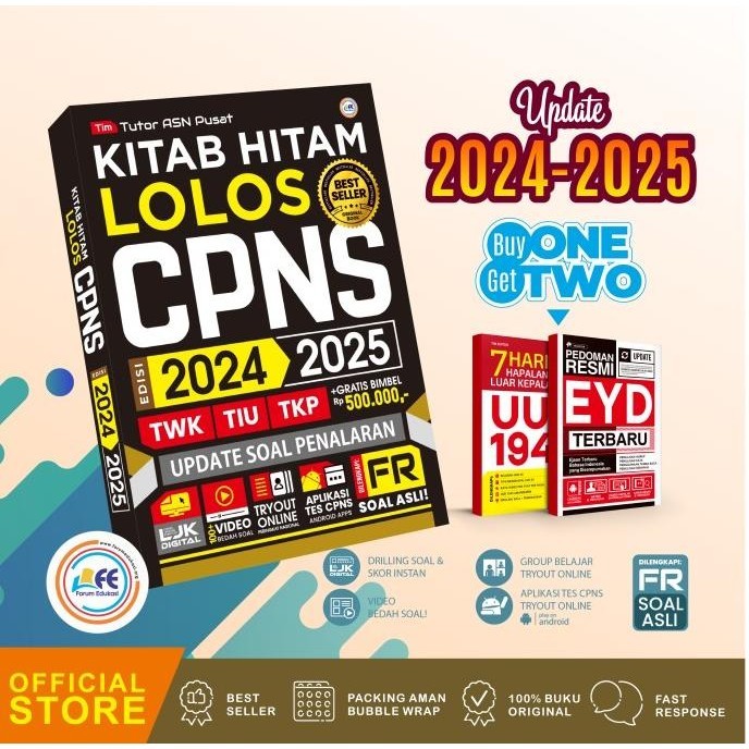 

BUKU CPNS 2023 - 2024 KITAB HITAM LOLOS CPNS 2023-2024 UPDATE