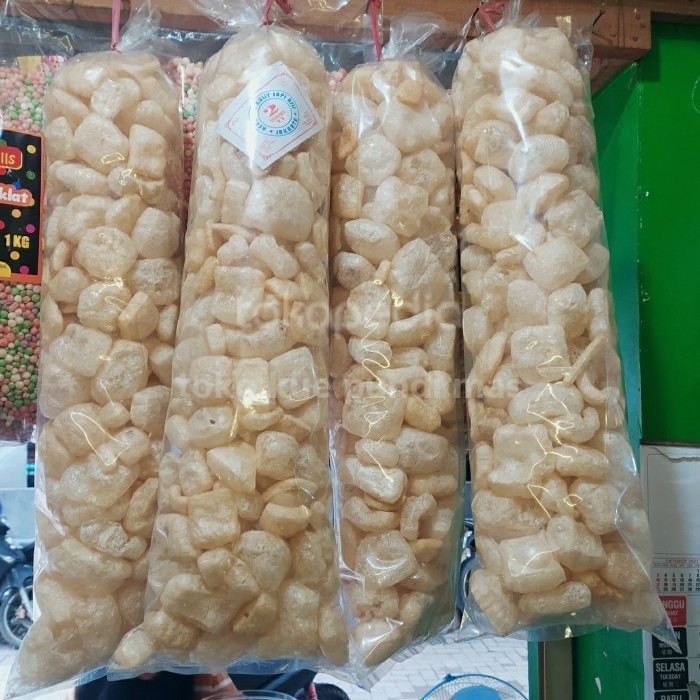 

SPECIAL KERUPUK KRUPUK KULIT ASLI SAPI DOROKDOK KULIT KRUPUK RAMBAK 250 GRAM