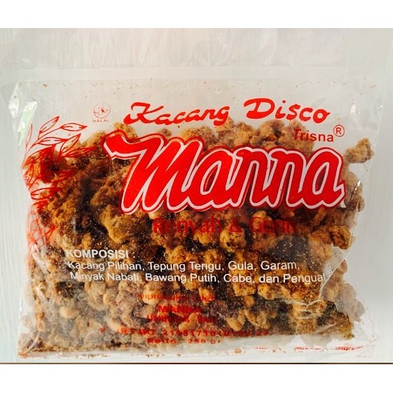 

BIG SALE Kacang disco MANNA 250gr khas Bali