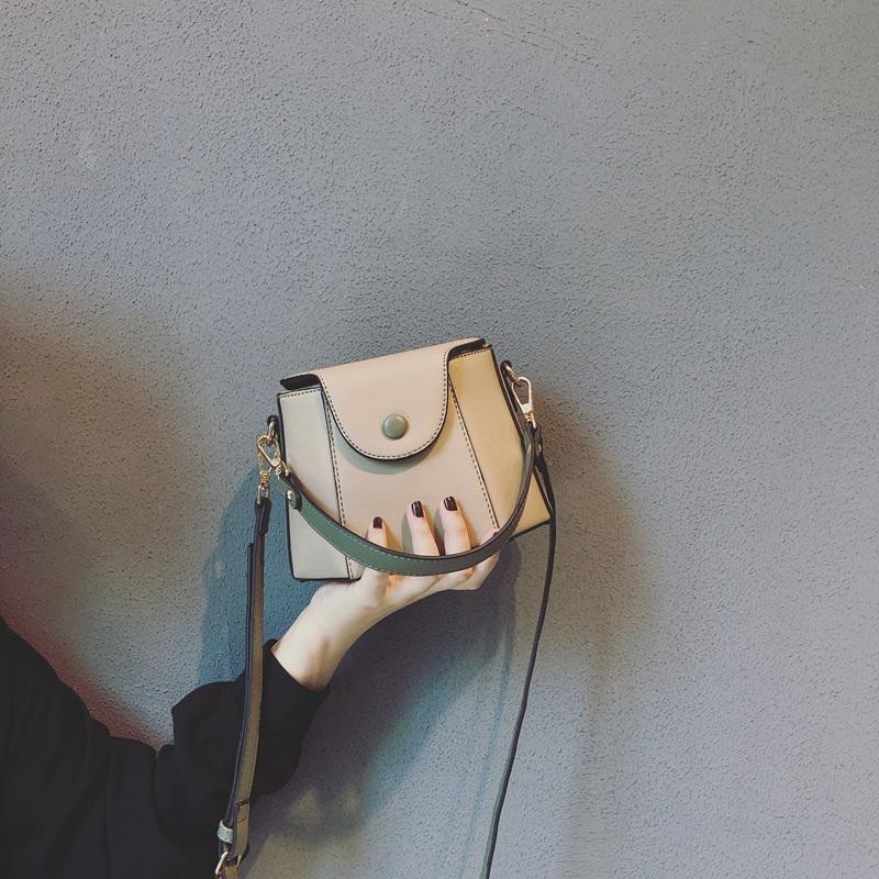 Tas Ember Selempang Genggam Wanita, Tas Ember Tinggi Perasa Sederhana Serbaguna