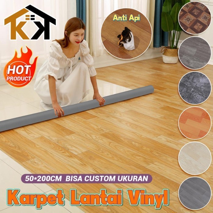 (Kk) Karpet Lantai Vinyl Plastik Korea/Karpet Lantai
