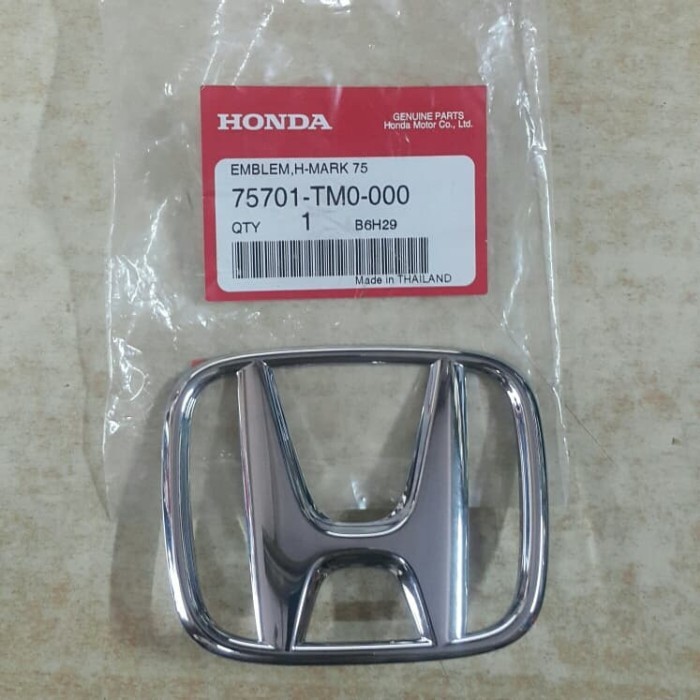 Emblem H Bagasi Belakang Mobil Honda City Gm