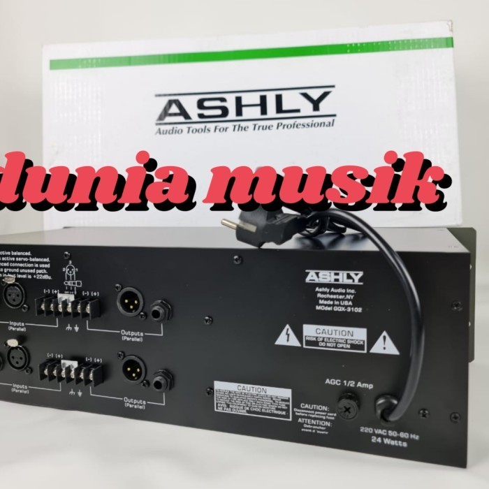 Equalizer Ashly Gqx3102 Ashly3102 3102 (2X31 Channel) Grade A