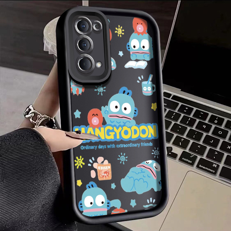 Casing Hp OPPO Reno 4 4G Reno4 Reno 4 5G Case HP beruang kecil dan casing ponsel Monster Kecil Cesin