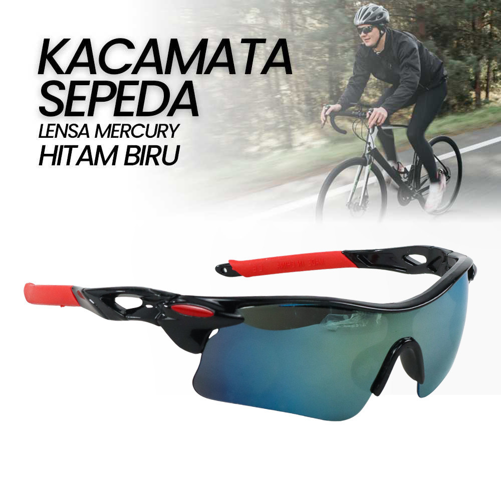 Buzper Kacamata Sepeda Lensa Mercury - 9181