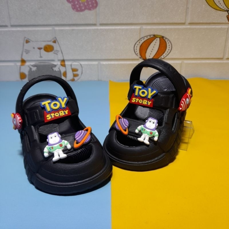 Promo Mega Sale 5.5 // sandal anak tali belakang laki-laki karakter TOY STORY terbaru 18-23 yk1028