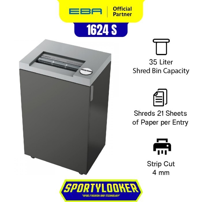 

EBA 1624S / 1624 S Paper Shredder - Mesin Penghancur Kertas Grs Resmi