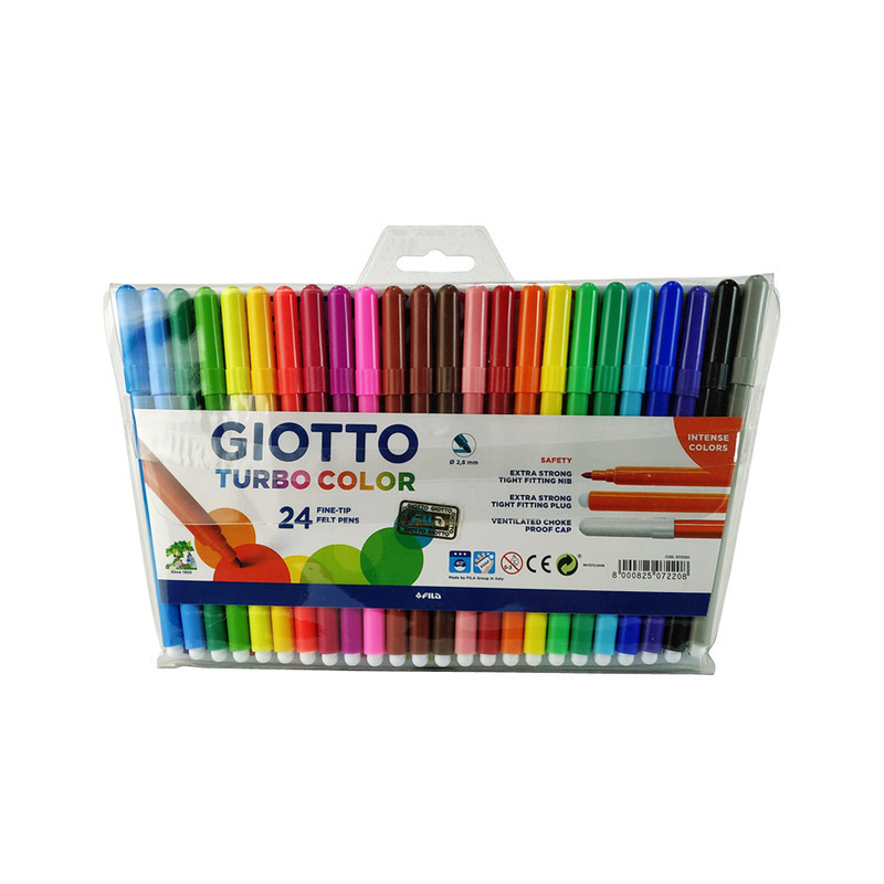 

Giotto Turbo Color W/ Wallet 24 Colours