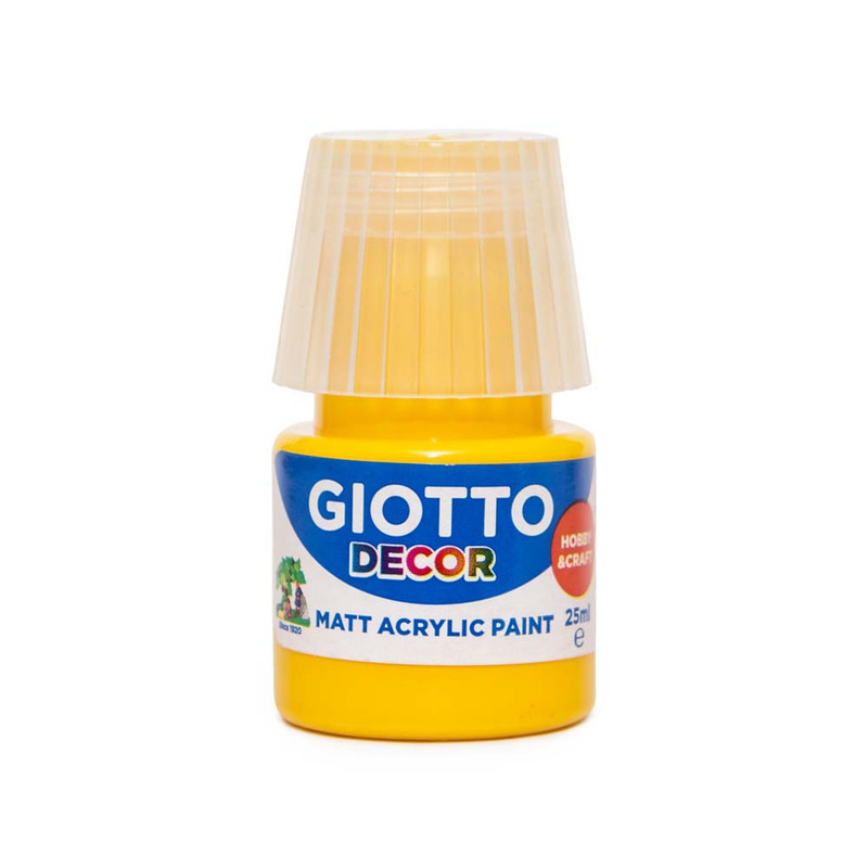 

Giotto Decor Acrylic 25 Ml Deep Yellow