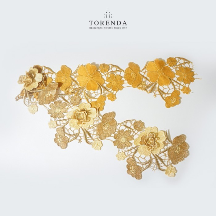 

Torenda Renda Prada - Gold Yellow / (Meter) - KI.10501