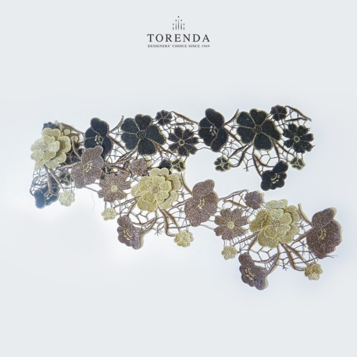 

Torenda Renda Prada - Gold Brown / (Meter) - KI.10501