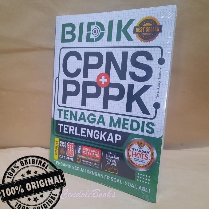 

Buku CPNS 2021 - 2022 : BIDIK CPNS + PPPK TENAGA MEDIS TERLENGKAP