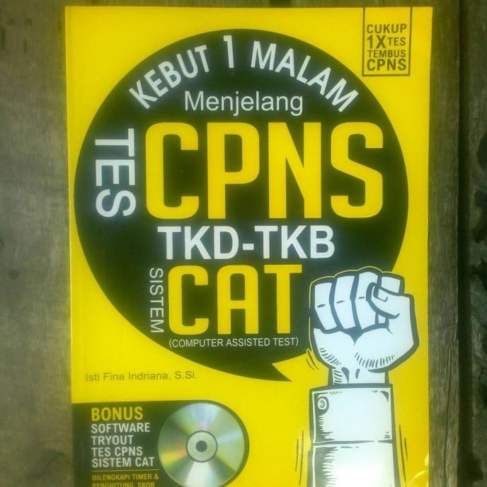 

Kebut 1 Malam Menjelang Tes CPNS TKD-TKB Sistem CAT