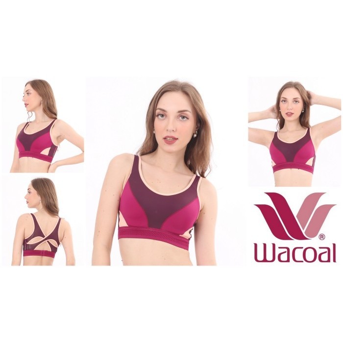 Bra Sport Wanita Wacoal Bra Kawat Full Cup Ib1024
