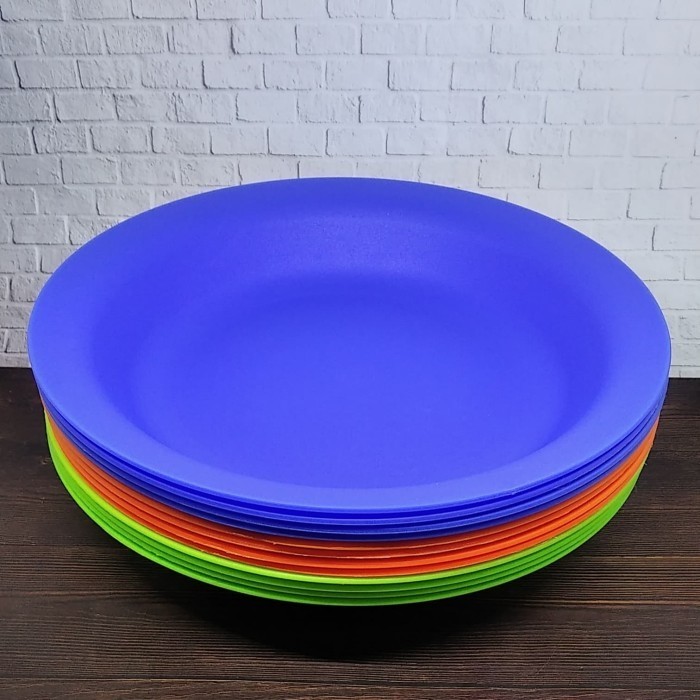 Piring Makan Deelia Plastik 1 Lusin