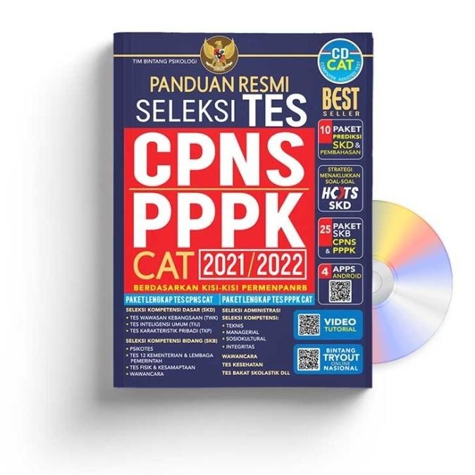 

Panduan Resmi Tes CPNS & PPPK 2021/2022 + CD