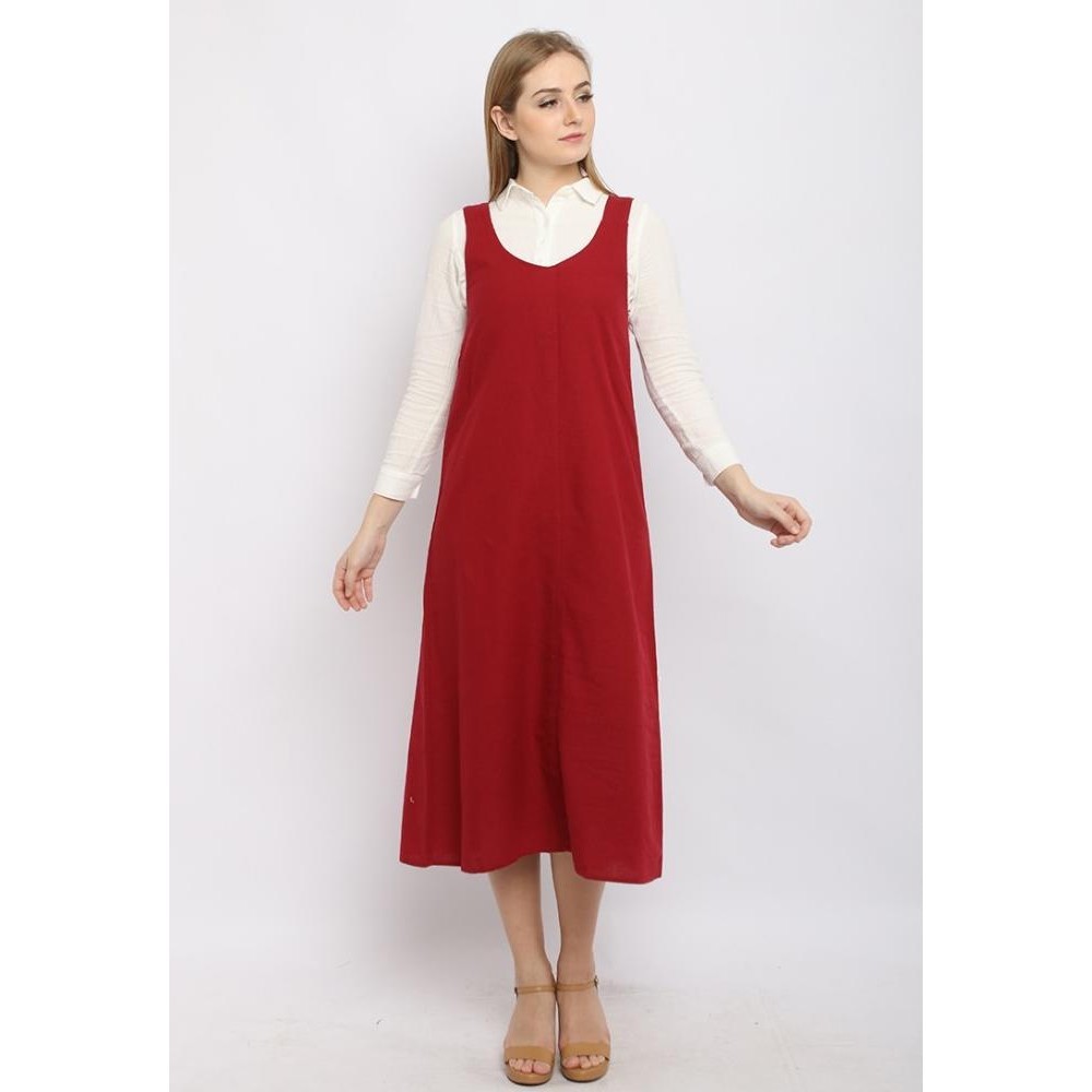 Rodeo - Overall Wanita - Manny Overall - Maroon