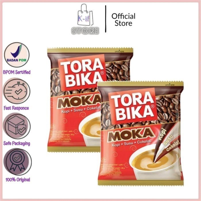 

️[K-ifstore] Tora Bika Moka Renceng Isi 10 Sachet