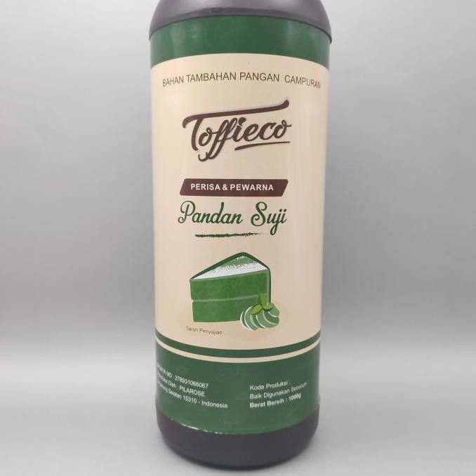 

Toffieco Pandan Suji Pasta 1Kg - Perisa Tofieco