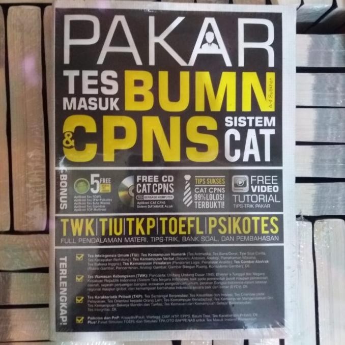 

Buku CPNS BUMN : Pakar Tes Masuk BUMN & CPNS Sistem CAT - ORI
