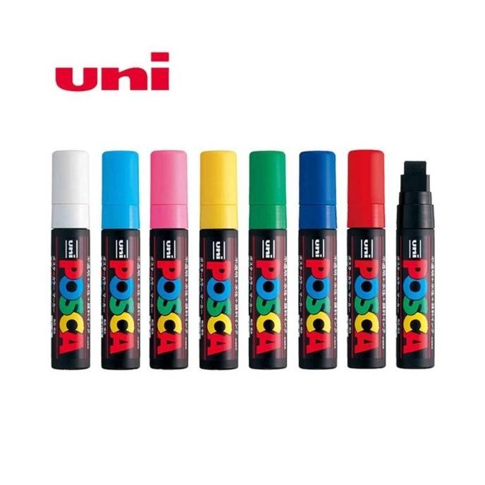 

Uni Posca Pc-17K Marker Pen (Extra Broad Chisel Tip)