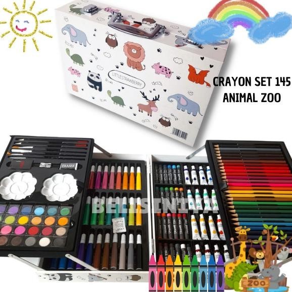 

Crayon Set 145 Pcs Model Koper | Crayon Set 145 Pcs Model Baru