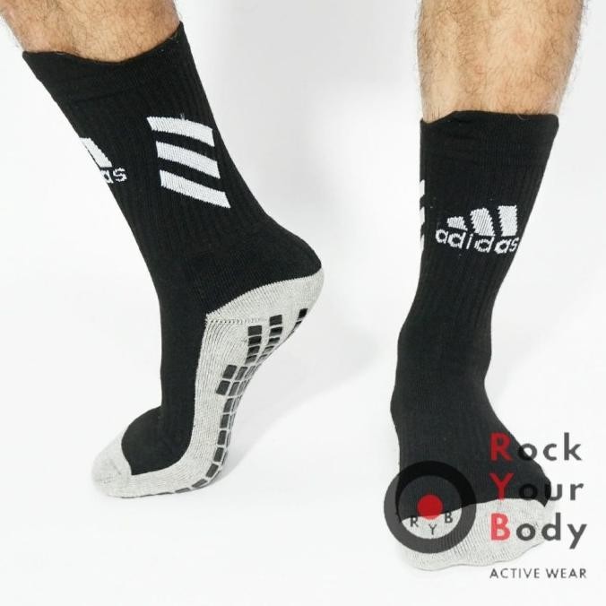 Ready Kaos Kaki Futsal Anti Slip Pendek Adidas Airezz Grip Ori Bola Soccer Stok Terbatas