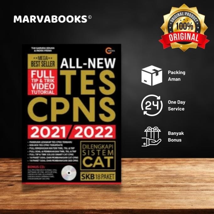 

Buku All New Tes Cpns 2021/2022 (Plus Cd)