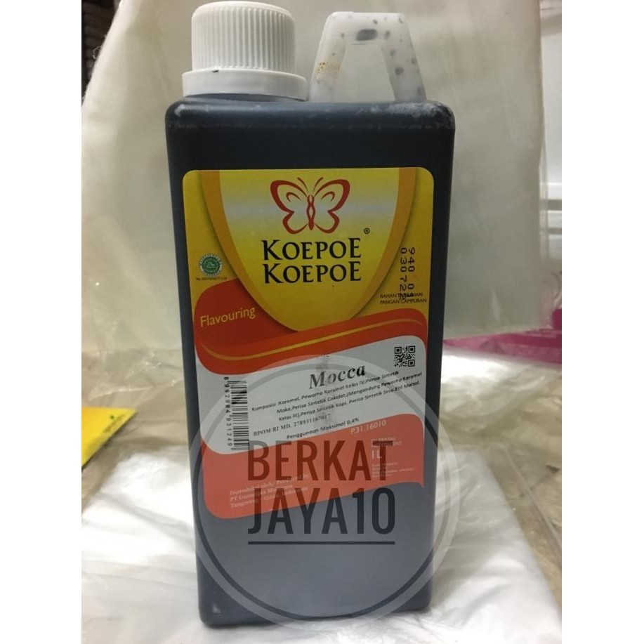 

Pasta Mocca Perisa Essence Koepoe Koepoe 1 Liter Kupu Kupu Moka