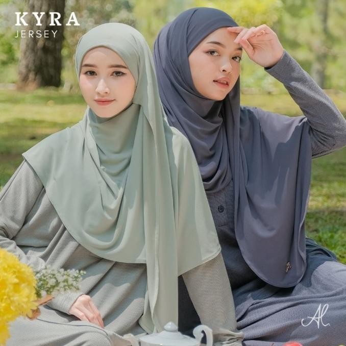 Kyra Instan Pashmina Jersey - Albata Hijab