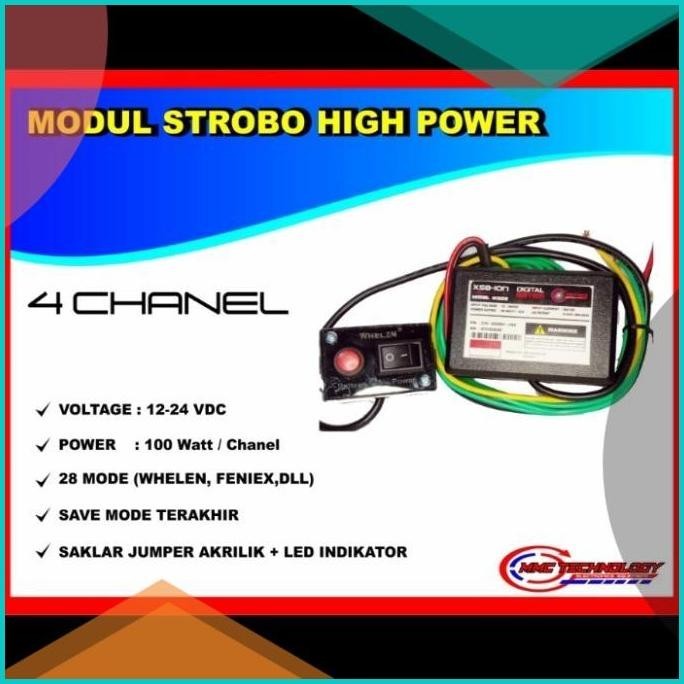 Modul Strobo Led Arduino 4CH 13m4yZ4 onderdil