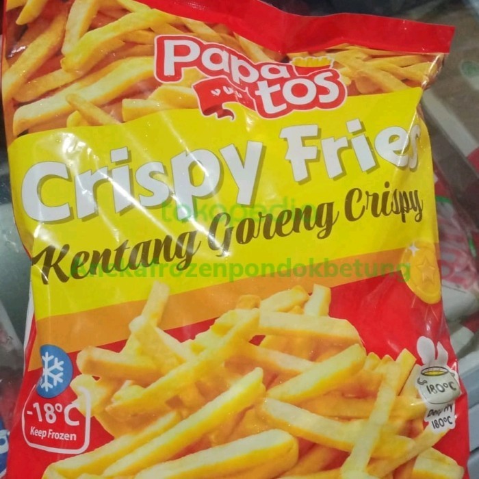 

Terbaru Papatos Kentang Crispy 1Kg Promo Terlaris