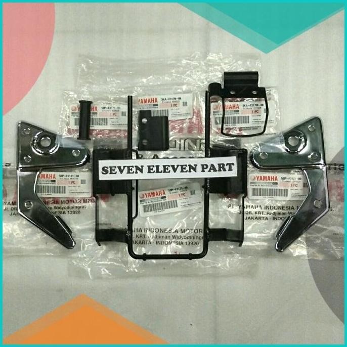 BREKET BRACKET DUDUKAN KUPINGAN LAMPU DEPAN OVAL RX KING ORI YAMAHA 13