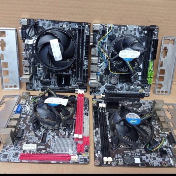 PAKET PC RAKITAN MOTHERBOARD H61+I5 3570 +RAM 8GB TERMURAH