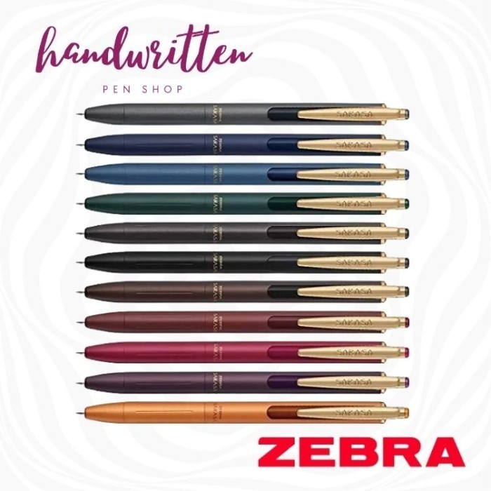 

Terlaris ZEBRA Sarasa Grand Vintage Retractable Gel Ballpoint Pen/ Pulpen SALE