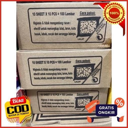 

Terlaris [1Set Isi 10Lembar] Lem Lalat Pagoda -Lem Lalat Murah Isi 100Lembar Cuci Gudang
