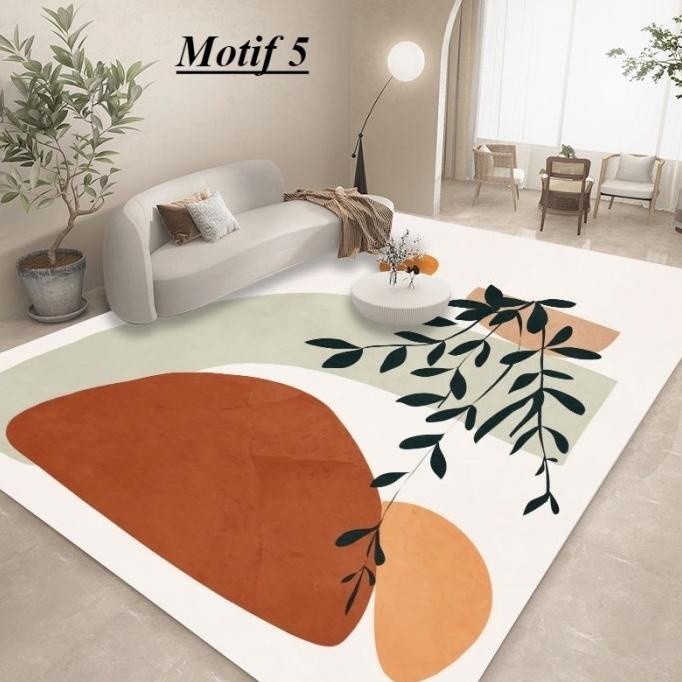 [LOOK STYLISH] Karpet Tabel Karpet Kamar Tidur Ruang Tamu Lantai Tikar