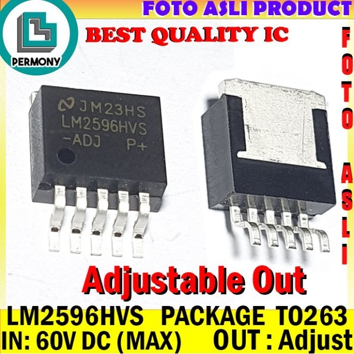 IC LM2596HVS 3A Adjustable LM2596 LM2596S