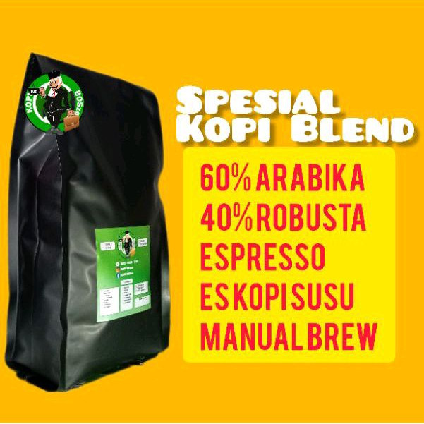 

Coffee House Blend Espresso Es Kopi Susu 1 Kg Kopi Blend Arabika 60% Robusta 40% ( Robusta Coffee Mix Arabica Coffee) Terlaris, Termurah.