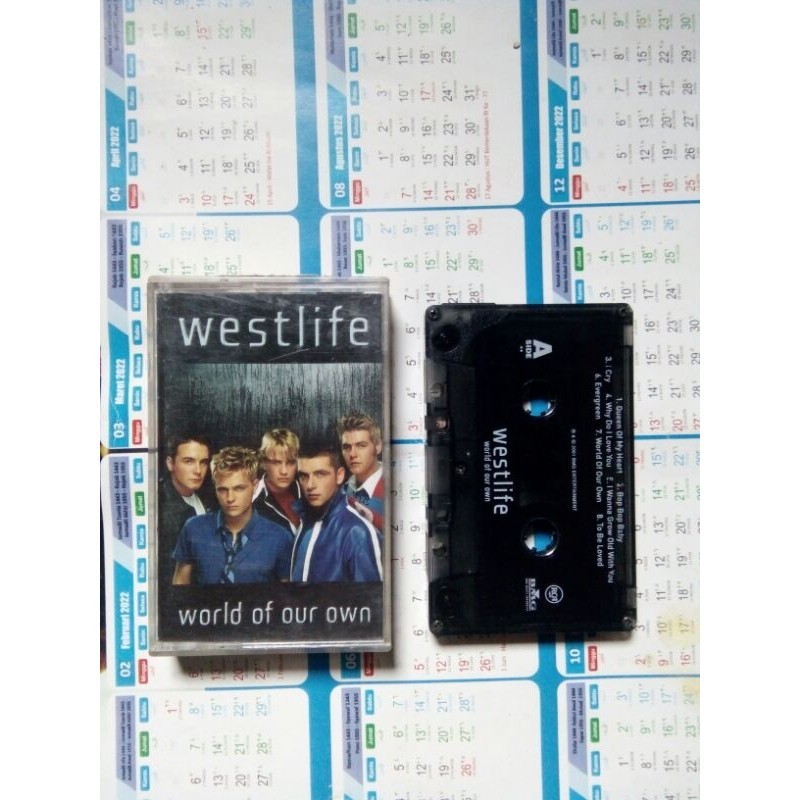 KASET PITA WESTLIFE - WORLD OF OUR OWN / KASET PITA LAGU BARAT WESTLIFE