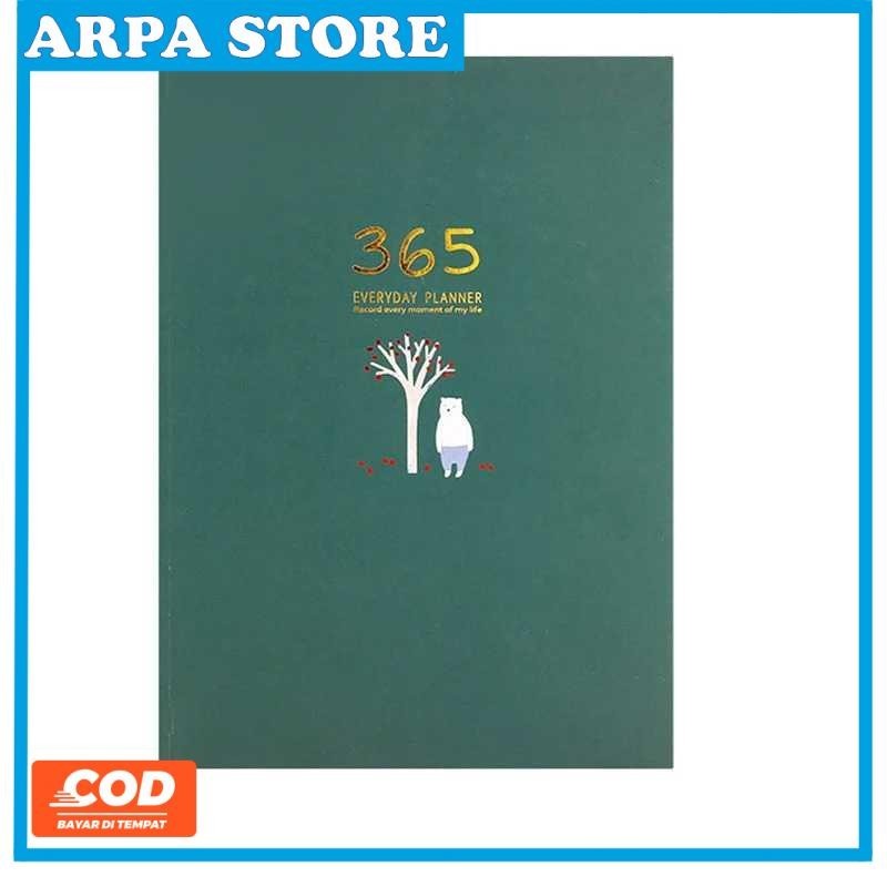 

DingDongTu Buku Diary 365 Hari Daily Journal Hard Cover 128 Pages - DDT-4083