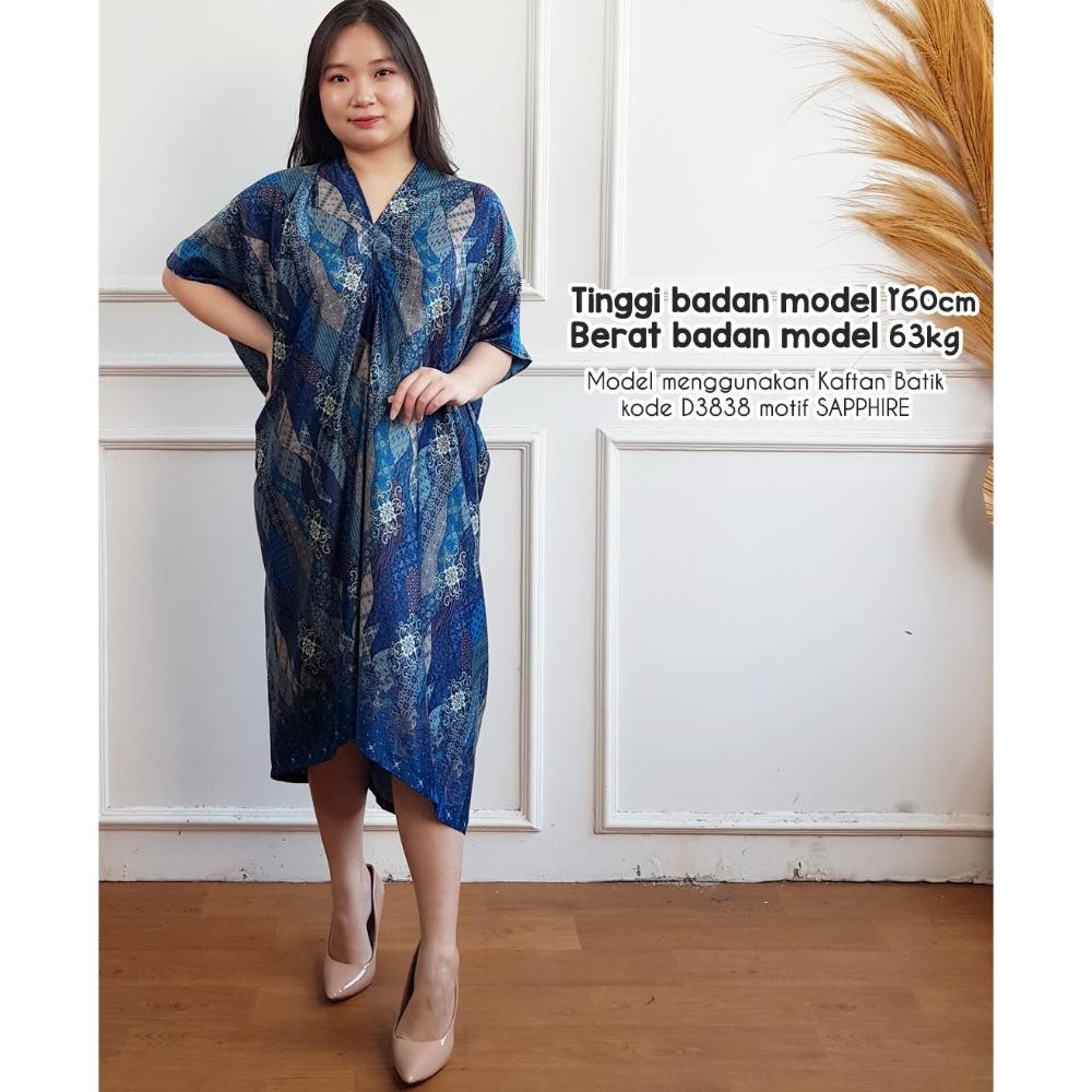 ASFG - MISSOL kaftan batik semi sutra premium dress wanita formal dress kondangan 3838 D3838 TERLARI