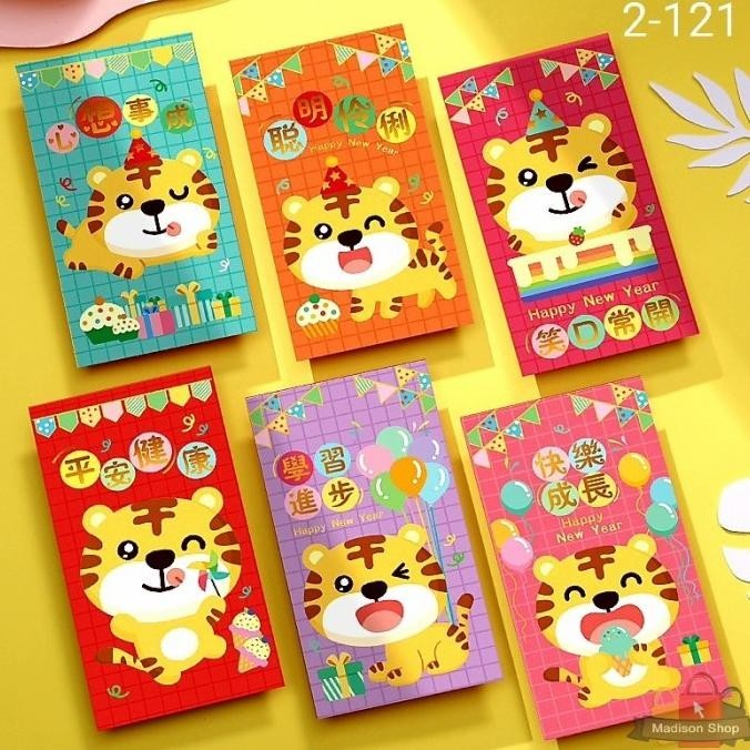 

OLH - Angpao Panjang Macan 2022 Angpau Happy New Year Murah Ampau Sincia TERLARIS
