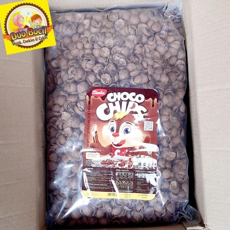 

Sereal Cokelat Simba Choco Chips 1 Kg - Duo Bocil Snack