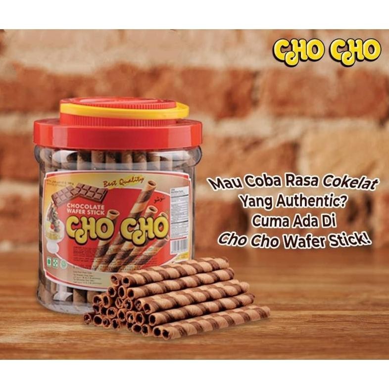 

CHO CHO WAFER STICK CHOCOLATE 500gr