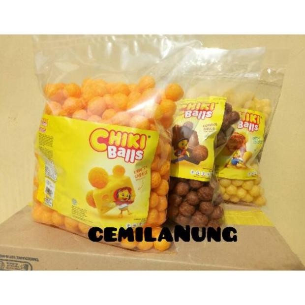 

CHIKI BALLS ayam keju cokelat 200 - 250 gram II cemilan chiki balls II snack kiloan free bubble warp