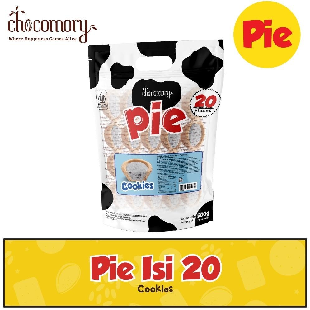 

Chocomory Cookies n Cream Pie isi 20 500g