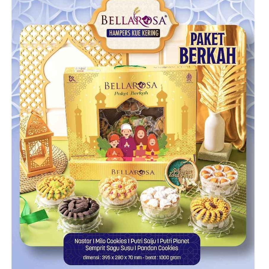 

BELLAROSA PAKET KUE KERING BERKAH ISI 6 TOPLES BEST SELLER